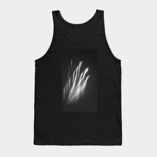 Transparent Feather Tank Top